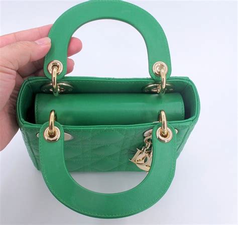 small lady dior green|Lady Dior small dimension.